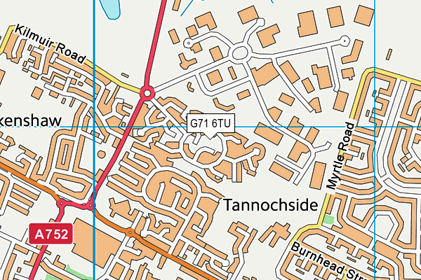 G71 6TU map - OS VectorMap District (Ordnance Survey) G71 6TU map - OS VectorMap District (Ordnance Survey)