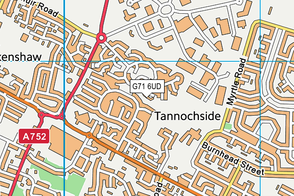 G71 6UD map - OS VectorMap District (Ordnance Survey) G71 6UD map - OS VectorMap District (Ordnance Survey)