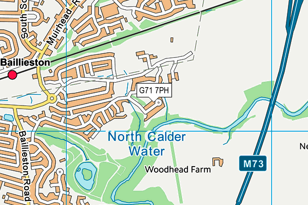 G71 7PH map - OS VectorMap District (Ordnance Survey) G71 7PH map - OS VectorMap District (Ordnance Survey)