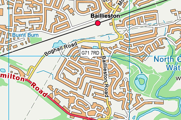 G71 7RD map - OS VectorMap District (Ordnance Survey) G71 7RD map - OS VectorMap District (Ordnance Survey)