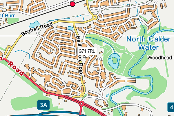 G71 7RL map - OS VectorMap District (Ordnance Survey) G71 7RL map - OS VectorMap District (Ordnance Survey)