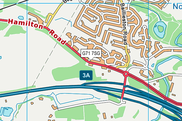 G71 7SG map - OS VectorMap District (Ordnance Survey) G71 7SG map - OS VectorMap District (Ordnance Survey)