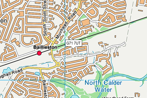 G71 7UT map - OS VectorMap District (Ordnance Survey) G71 7UT map - OS VectorMap District (Ordnance Survey)