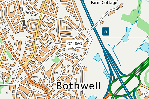 G71 8AG map - OS VectorMap District (Ordnance Survey) G71 8AG map - OS VectorMap District (Ordnance Survey)