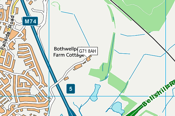 G71 8AH map - OS VectorMap District (Ordnance Survey) G71 8AH map - OS VectorMap District (Ordnance Survey)