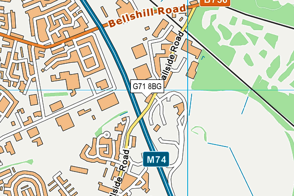 G71 8BG map - OS VectorMap District (Ordnance Survey) G71 8BG map - OS VectorMap District (Ordnance Survey)