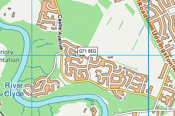 G71 8EG map - OS VectorMap District (Ordnance Survey) G71 8EG map - OS VectorMap District (Ordnance Survey)
