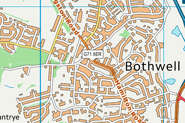 G71 8ER map - OS VectorMap District (Ordnance Survey) G71 8ER map - OS VectorMap District (Ordnance Survey)