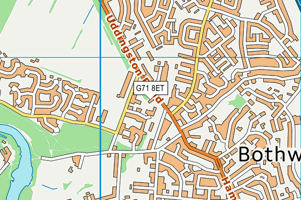 G71 8ET map - OS VectorMap District (Ordnance Survey) G71 8ET map - OS VectorMap District (Ordnance Survey)