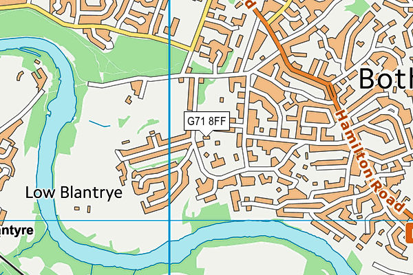 G71 8FF map - OS VectorMap District (Ordnance Survey) G71 8FF map - OS VectorMap District (Ordnance Survey)