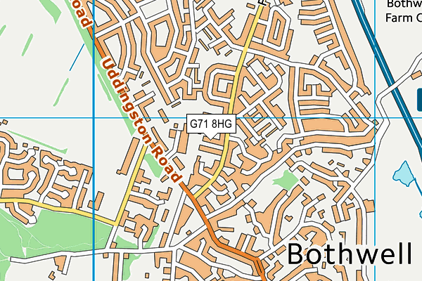 G71 8HG map - OS VectorMap District (Ordnance Survey) G71 8HG map - OS VectorMap District (Ordnance Survey)