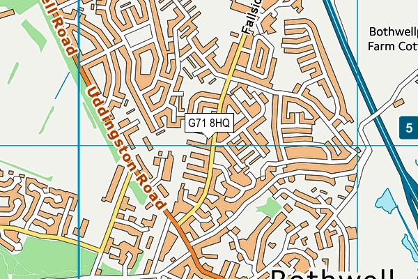 G71 8HQ map - OS VectorMap District (Ordnance Survey) G71 8HQ map - OS VectorMap District (Ordnance Survey)