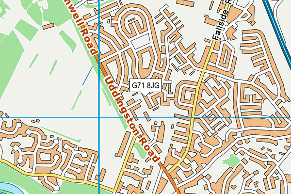 G71 8JG map - OS VectorMap District (Ordnance Survey) G71 8JG map - OS VectorMap District (Ordnance Survey)
