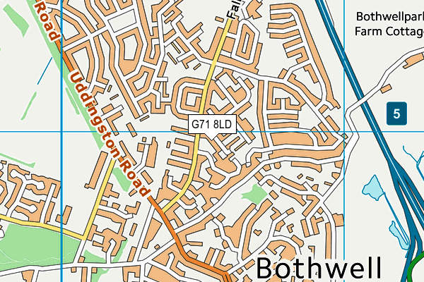 G71 8LD map - OS VectorMap District (Ordnance Survey) G71 8LD map - OS VectorMap District (Ordnance Survey)