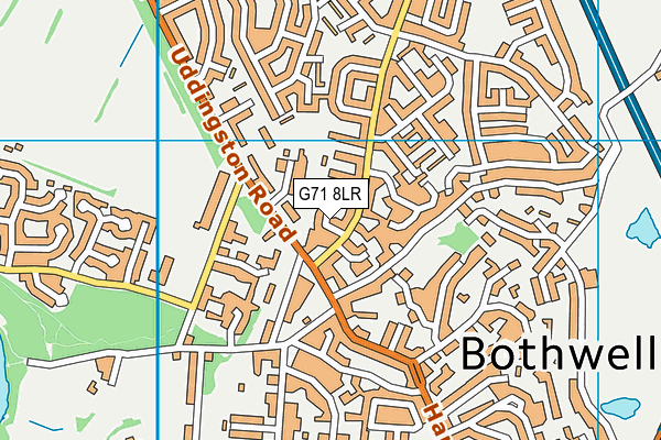 G71 8LR map - OS VectorMap District (Ordnance Survey) G71 8LR map - OS VectorMap District (Ordnance Survey)