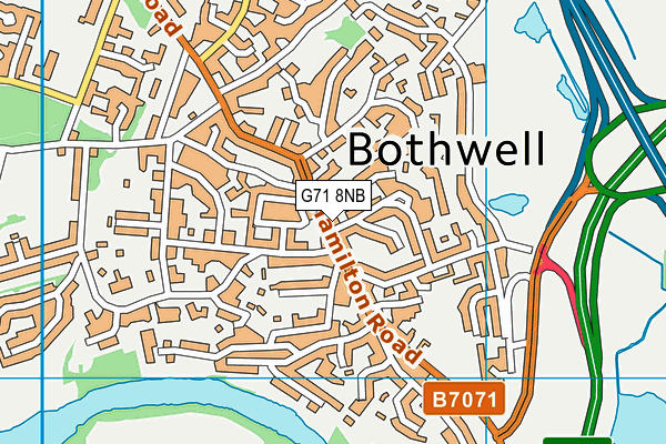 G71 8NB map - OS VectorMap District (Ordnance Survey) G71 8NB map - OS VectorMap District (Ordnance Survey)