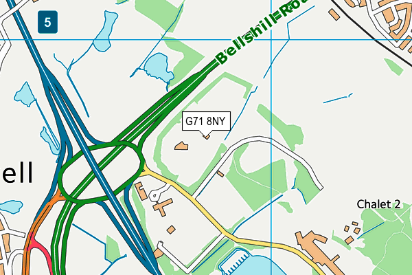 G71 8NY map - OS VectorMap District (Ordnance Survey) G71 8NY map - OS VectorMap District (Ordnance Survey)
