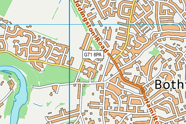 G71 8PA map - OS VectorMap District (Ordnance Survey) G71 8PA map - OS VectorMap District (Ordnance Survey)