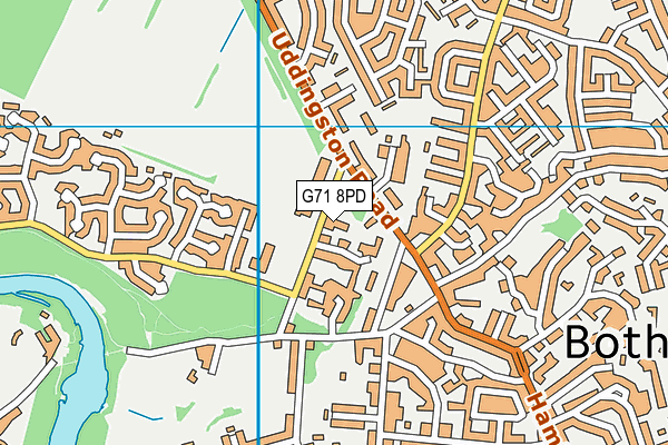 G71 8PD map - OS VectorMap District (Ordnance Survey) G71 8PD map - OS VectorMap District (Ordnance Survey)
