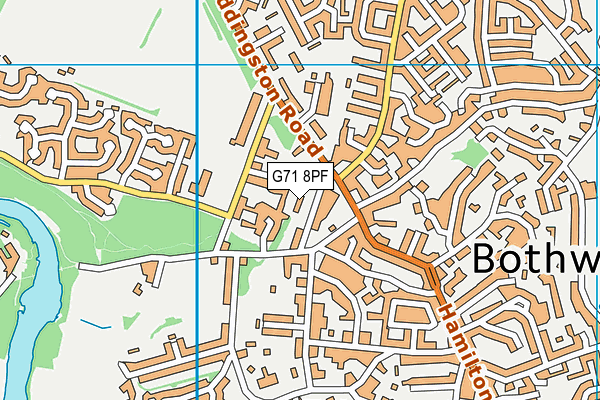 G71 8PF map - OS VectorMap District (Ordnance Survey) G71 8PF map - OS VectorMap District (Ordnance Survey)