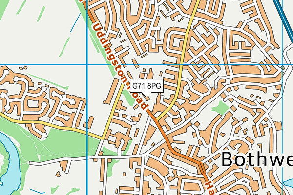 G71 8PG map - OS VectorMap District (Ordnance Survey) G71 8PG map - OS VectorMap District (Ordnance Survey)