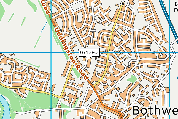 G71 8PQ map - OS VectorMap District (Ordnance Survey) G71 8PQ map - OS VectorMap District (Ordnance Survey)