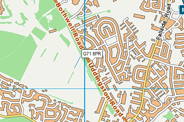 G71 8PR map - OS VectorMap District (Ordnance Survey) G71 8PR map - OS VectorMap District (Ordnance Survey)