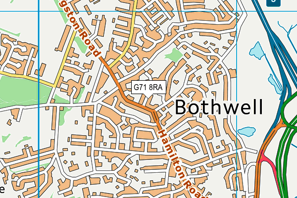 G71 8RA map - OS VectorMap District (Ordnance Survey) G71 8RA map - OS VectorMap District (Ordnance Survey)
