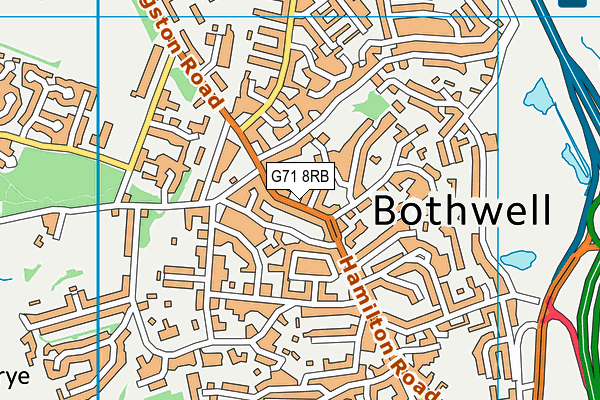 G71 8RB map - OS VectorMap District (Ordnance Survey) G71 8RB map - OS VectorMap District (Ordnance Survey)
