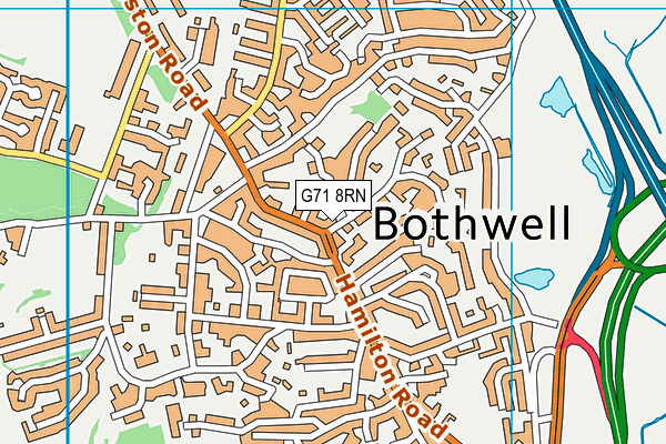 G71 8RN map - OS VectorMap District (Ordnance Survey) G71 8RN map - OS VectorMap District (Ordnance Survey)