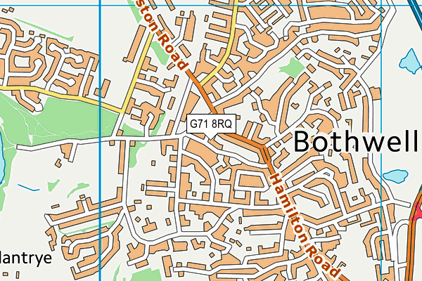G71 8RQ map - OS VectorMap District (Ordnance Survey) G71 8RQ map - OS VectorMap District (Ordnance Survey)