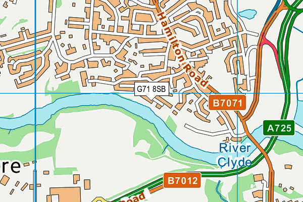 G71 8SB map - OS VectorMap District (Ordnance Survey) G71 8SB map - OS VectorMap District (Ordnance Survey)