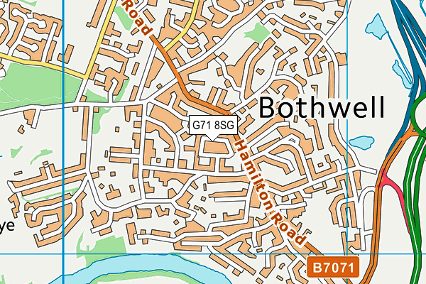 G71 8SG map - OS VectorMap District (Ordnance Survey) G71 8SG map - OS VectorMap District (Ordnance Survey)