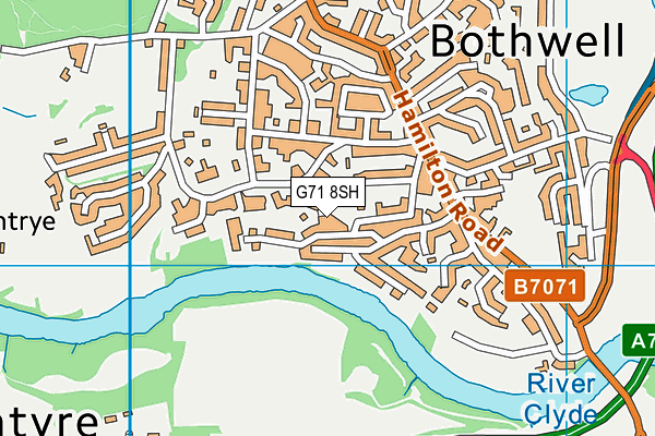 G71 8SH map - OS VectorMap District (Ordnance Survey) G71 8SH map - OS VectorMap District (Ordnance Survey)
