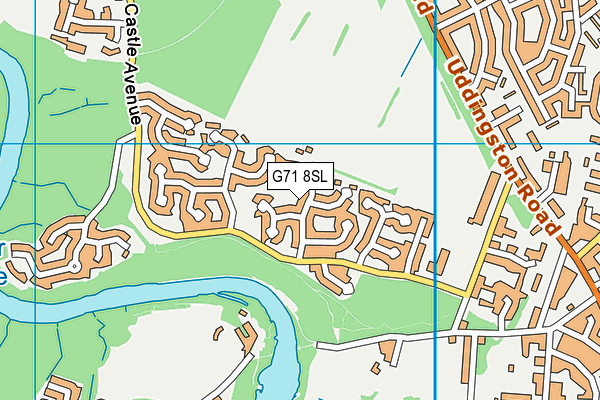 G71 8SL map - OS VectorMap District (Ordnance Survey) G71 8SL map - OS VectorMap District (Ordnance Survey)