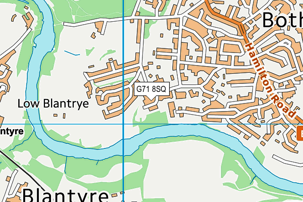 G71 8SQ map - OS VectorMap District (Ordnance Survey) G71 8SQ map - OS VectorMap District (Ordnance Survey)