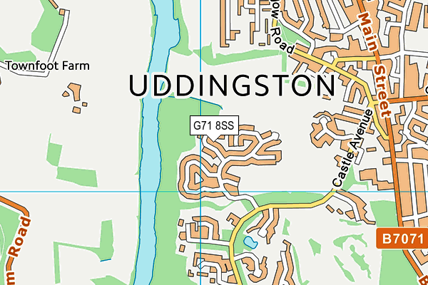 G71 8SS map - OS VectorMap District (Ordnance Survey) G71 8SS map - OS VectorMap District (Ordnance Survey)