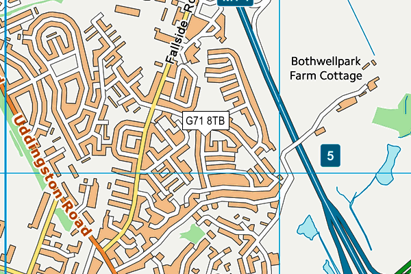 G71 8TB map - OS VectorMap District (Ordnance Survey) G71 8TB map - OS VectorMap District (Ordnance Survey)