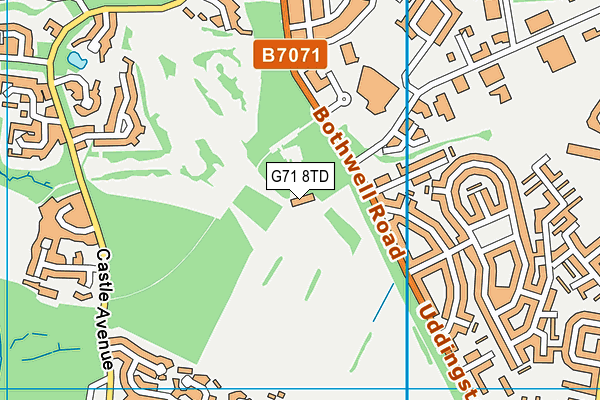 G71 8TD map - OS VectorMap District (Ordnance Survey) G71 8TD map - OS VectorMap District (Ordnance Survey)