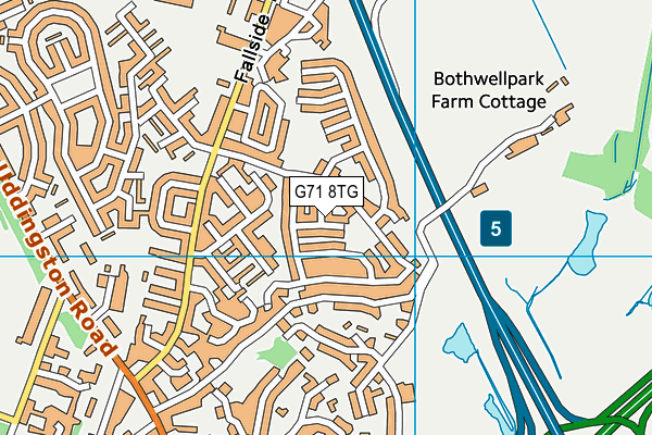 G71 8TG map - OS VectorMap District (Ordnance Survey) G71 8TG map - OS VectorMap District (Ordnance Survey)