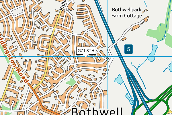 G71 8TH map - OS VectorMap District (Ordnance Survey) G71 8TH map - OS VectorMap District (Ordnance Survey)