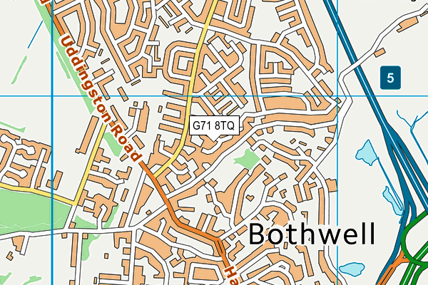 G71 8TQ map - OS VectorMap District (Ordnance Survey) G71 8TQ map - OS VectorMap District (Ordnance Survey)