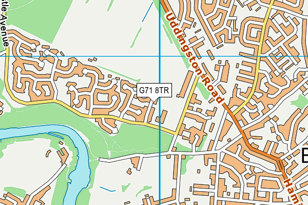 G71 8TR map - OS VectorMap District (Ordnance Survey) G71 8TR map - OS VectorMap District (Ordnance Survey)