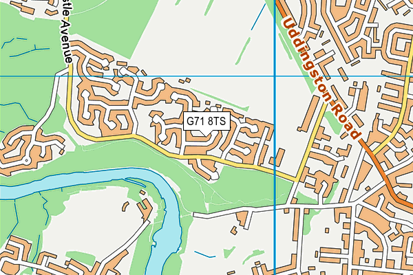 G71 8TS map - OS VectorMap District (Ordnance Survey) G71 8TS map - OS VectorMap District (Ordnance Survey)