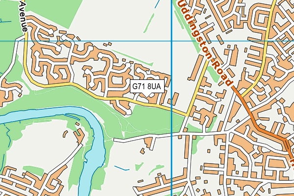 G71 8UA map - OS VectorMap District (Ordnance Survey) G71 8UA map - OS VectorMap District (Ordnance Survey)