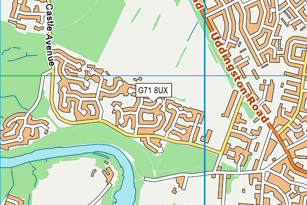 G71 8UX map - OS VectorMap District (Ordnance Survey) G71 8UX map - OS VectorMap District (Ordnance Survey)