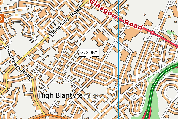 G72 0BY map - OS VectorMap District (Ordnance Survey) G72 0BY map - OS VectorMap District (Ordnance Survey)