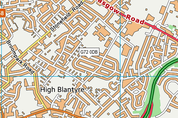 G72 0DB map - OS VectorMap District (Ordnance Survey) G72 0DB map - OS VectorMap District (Ordnance Survey)