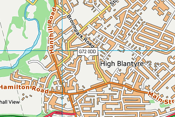G72 0DD map - OS VectorMap District (Ordnance Survey) G72 0DD map - OS VectorMap District (Ordnance Survey)