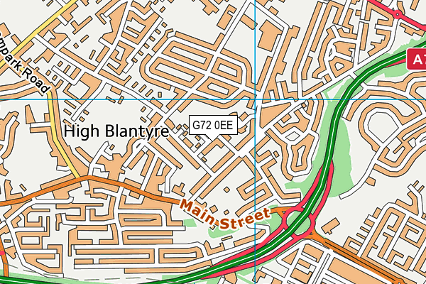 G72 0EE map - OS VectorMap District (Ordnance Survey) G72 0EE map - OS VectorMap District (Ordnance Survey)